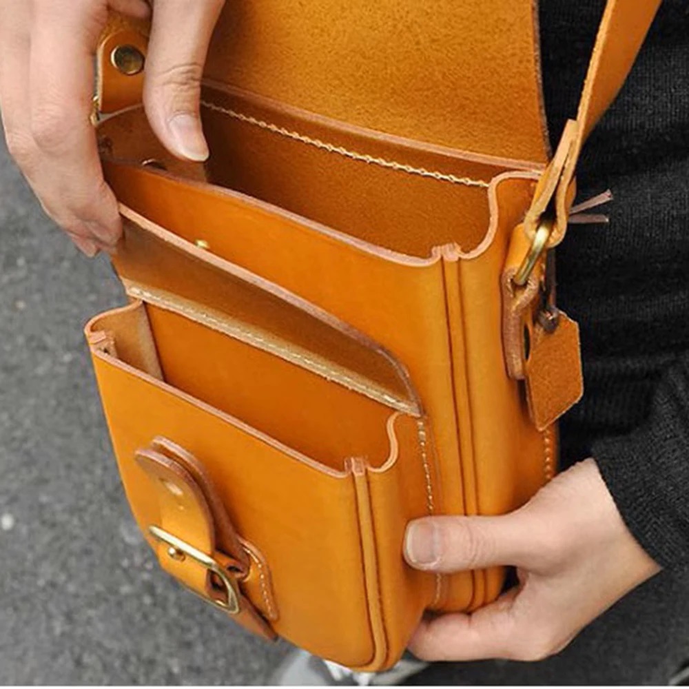 22x17x10cm shoulder bag  sewin - Leatherwork Patterns review and price