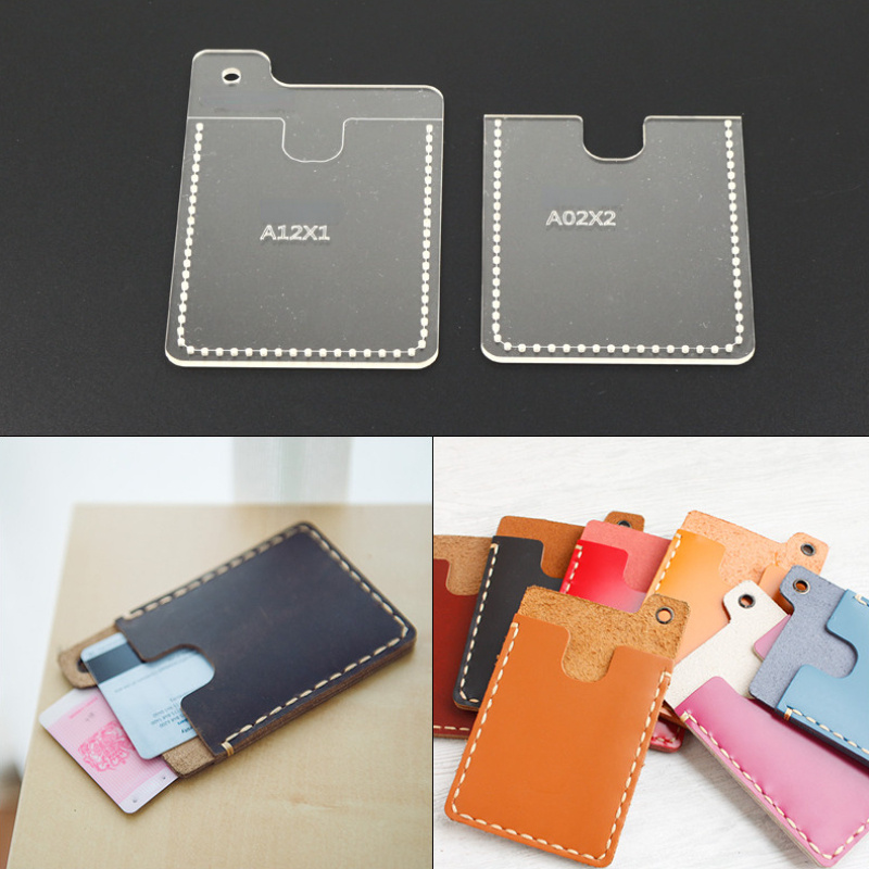 2pcs/set DIY Leather Card Cove - Leatherwork Patterns review and price
