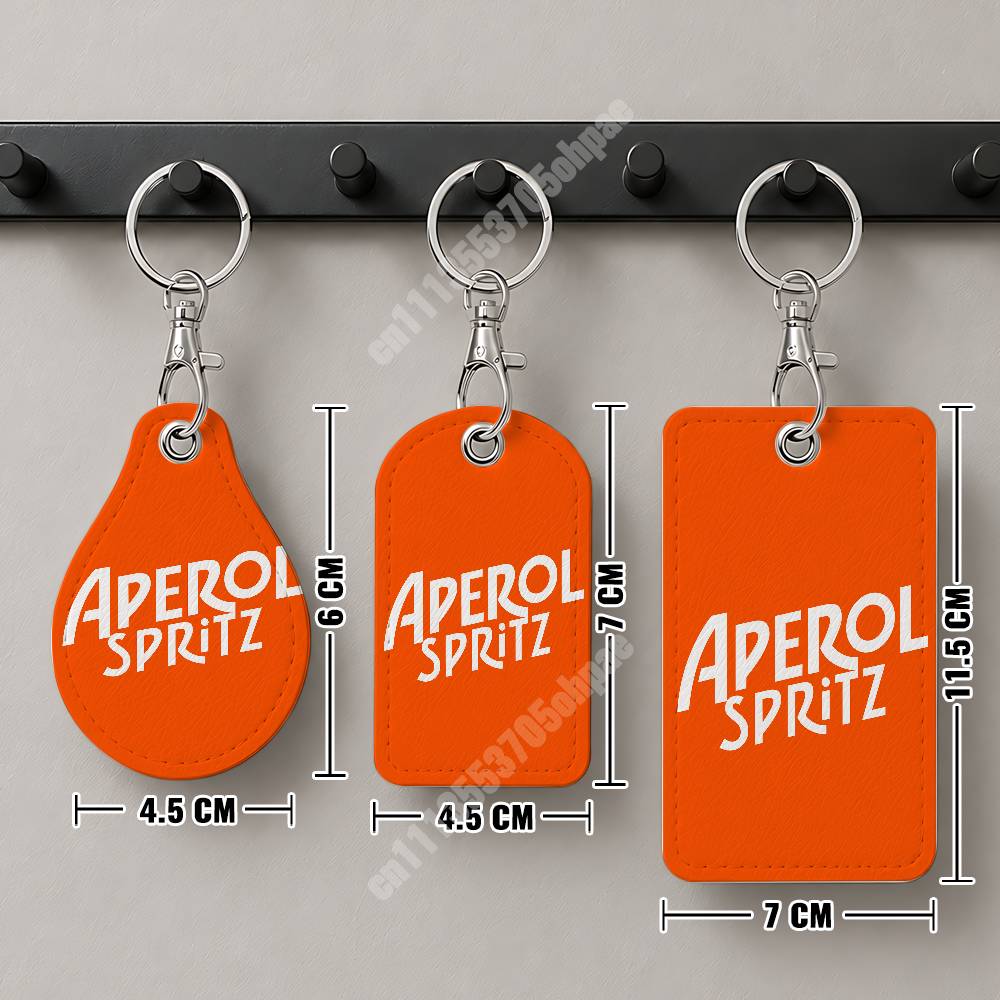 Orange Prosecco A-Aperol S-Spr - Leatherwork Keychain review and price