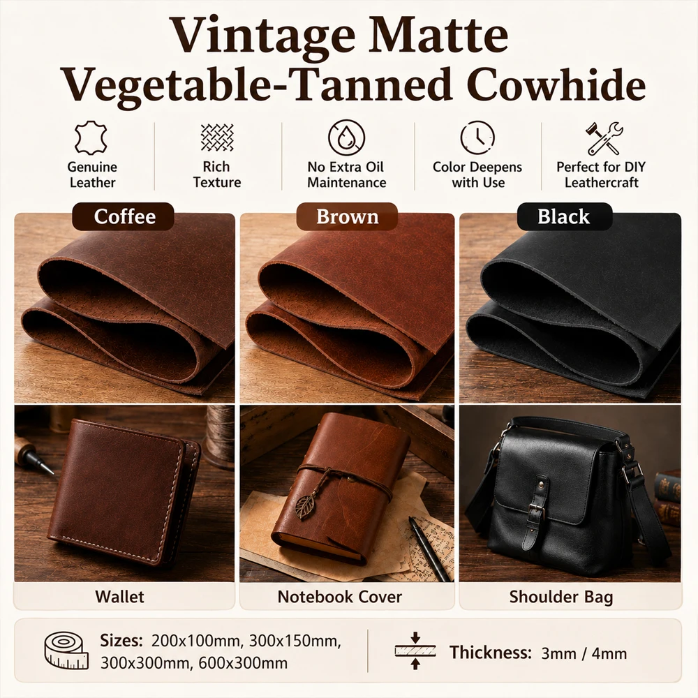 1pc Veg Tan Cowhide Leather Sh - Veg Tan Leather Hide review and price