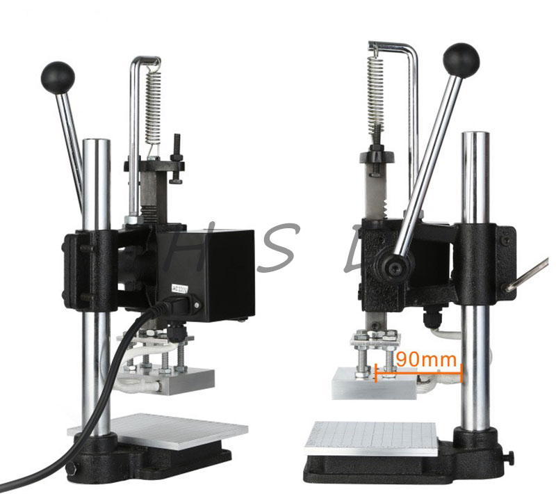 Manual Heat Press Stamping Mac - Leatherwork Manual review and price