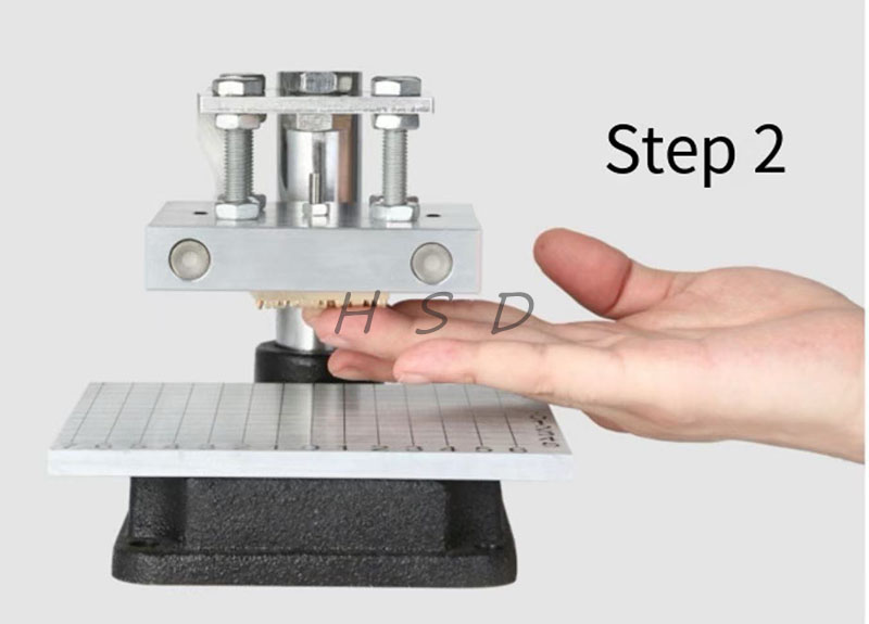 Manual Heat Press Stamping Mac - Leatherwork Manual review and price