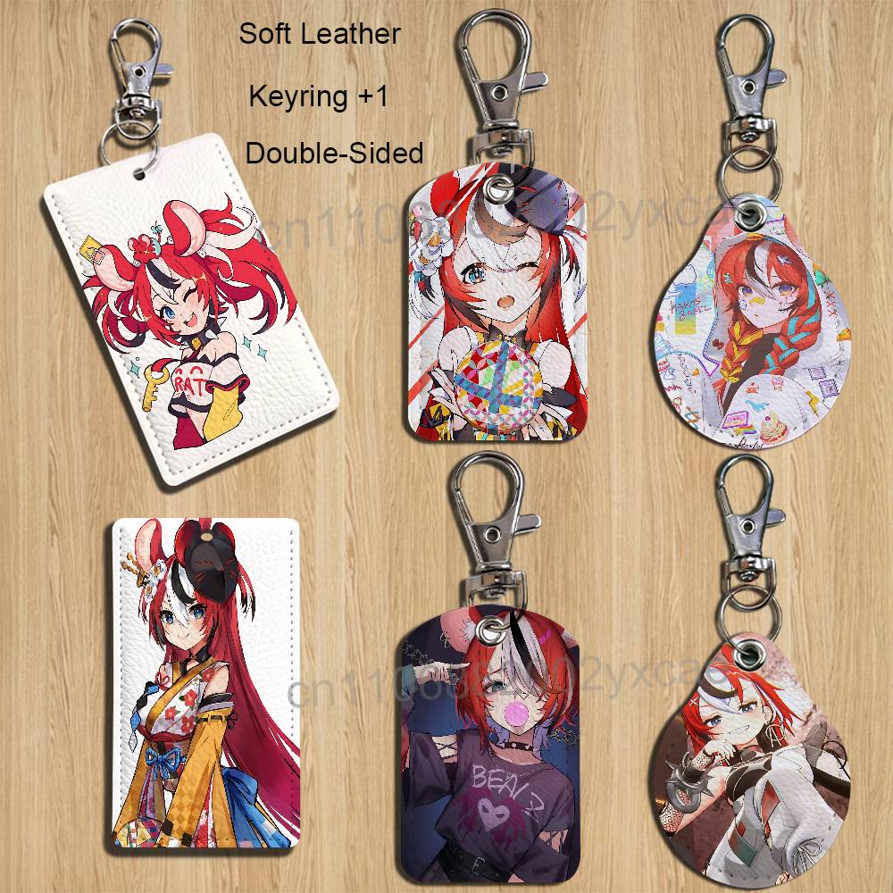 cute Hakos Baelz Takodachi Hol - Leatherwork Keychain review and price